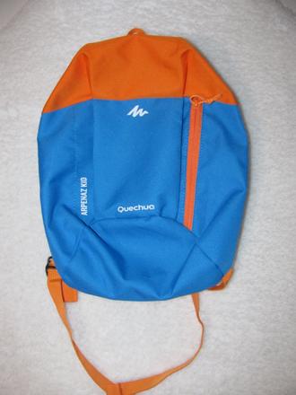 Dětský batoh oranžovo modrý, 