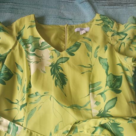 Zelené dlouhé šaty, bonprix,42