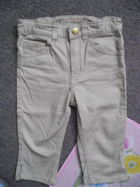 Elastické 3/4 kraťasy 104/110, h&m,104