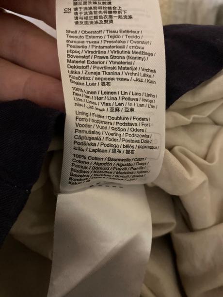 Lněná sukně esprit / vel. 42, esprit,xl
