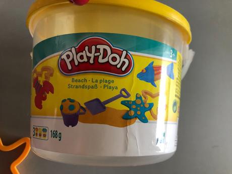 8dílů+kyblík playdoh pláž mořský svět kreativ sada, 