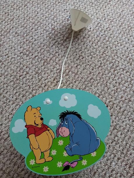 Lustr dětský medvídek pú, 