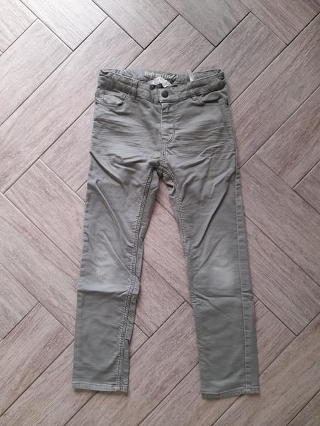 Khaki kalhoty zn. hm, vel. 134, h&m,134