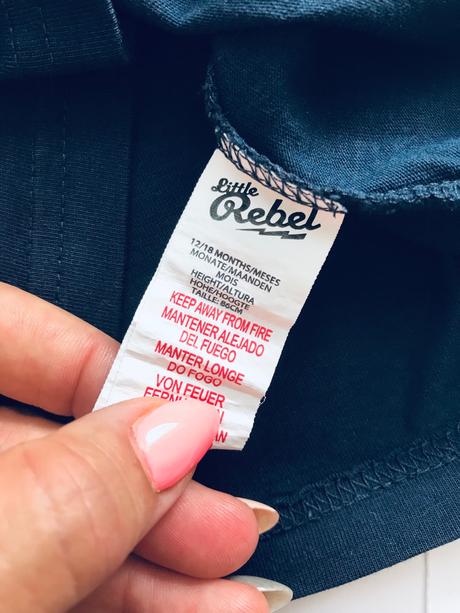 Triko modré - v.12/18 měs., rebel,86