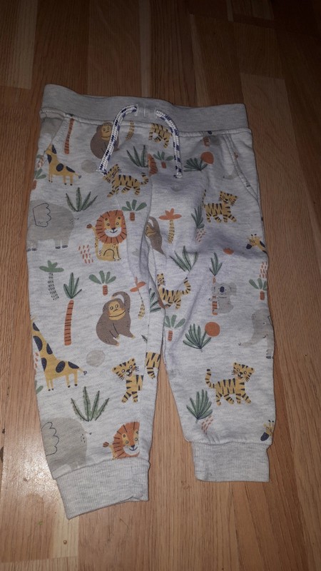 Tepláky se zvířátky 86 primark, primark,86