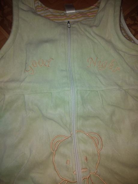 Dětský spací pytel medvídek 83 cm, baby club