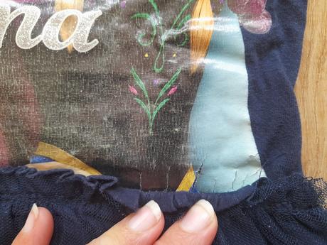 Šaty s týlovou sukní,disney, vel 110, disney,110