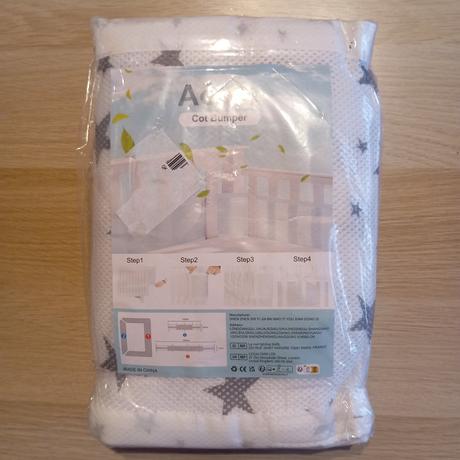 Mantinel do postýlky, šířka (cm): 30