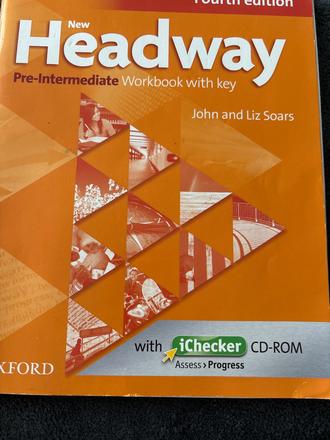 Učebnice angličtiny headway new pre-intermediate,