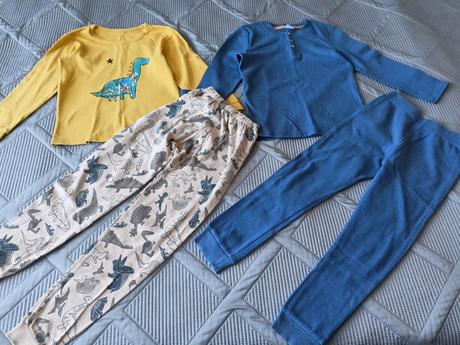 2x dětské pyžamo, 122/128, pepco,128