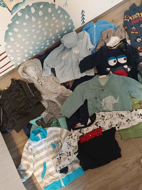 Dětské chlapecké oblečení vel. 74 a 80, 74