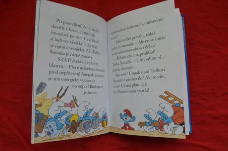 Dětská kniha šmoulové,