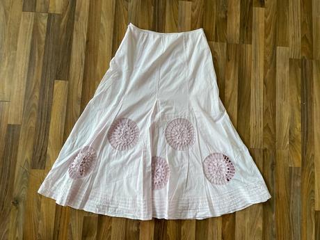 Maxisukně s vyřezanými kruhy, vel l, marks spence, marks & spencer,l