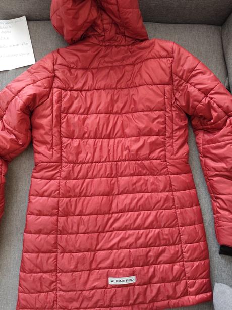 Prošívaný kabát alpine pro,vel.140/146, alpine pro,146