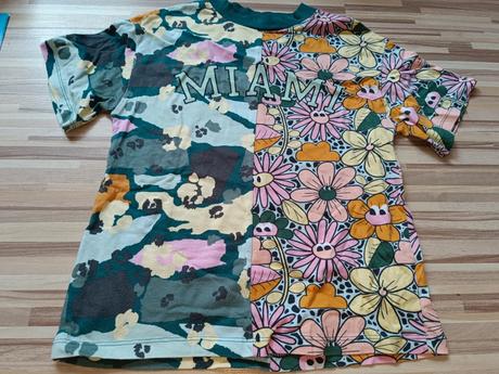 Tričko miami s květy 122 next, next,122