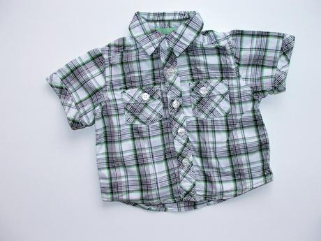 P401 chlapecká košile vel. 68, mothercare,68