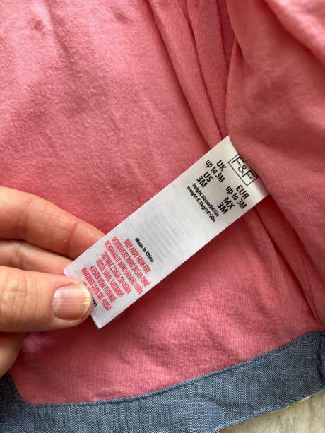 Bundička jaro/podzim s květy - v.0/3 měsíce, f&f,62