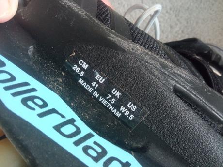 Inline brusle, rollerblade,41