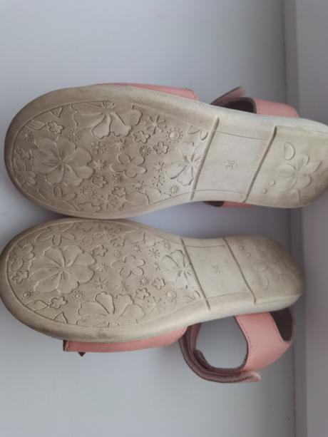 Celokožené sandály, sandálky, d.d.step,36