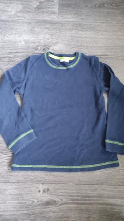 Tmavě modré tričko žebrované, pepco,122