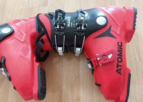 Dětské přezkáče, sjezdové boty na lyže, atomic 23, atomic,23