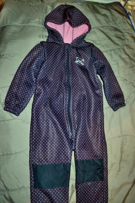 Oteplená softshellová kombinéza 110/116, lupilu,116