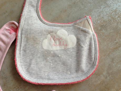 2 ks bavlněné bryndáčky zn. next holčička, 