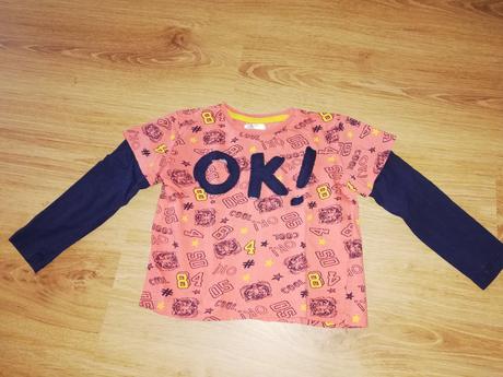 Tričko s dlouhým rukávem, pepco,98