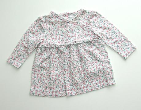 J62 květované triko / tunika vel. 62, tu,62