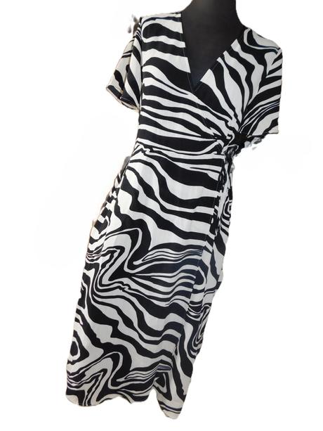 Dámské letní zavinovací šaty, 36