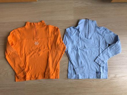 2x tričko se stojáčkem, 122