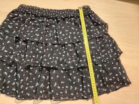 Letní sukně kytičky hm, h&m,m