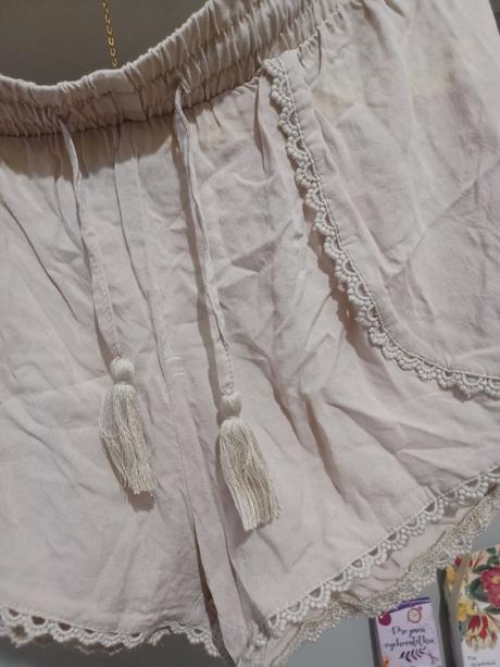 Béžové kraťasy, primark,158