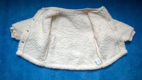 Set - chlupaté dupačky a mikina, 62