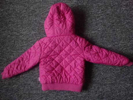 Zimní růžová bunda, vel. 98, lazy town,98