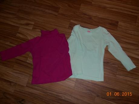 Trička s dl. rukávem do školky, okay,98