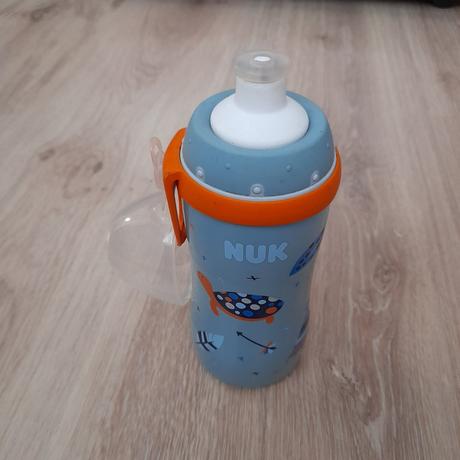 Dětská láhvička s push-pull pítkem, zn. nuk, 