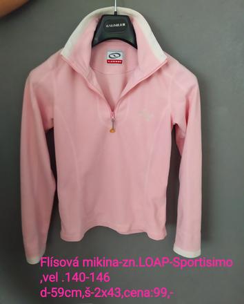 Flísová mikina-zn.loap,vel.140/146, loap,140