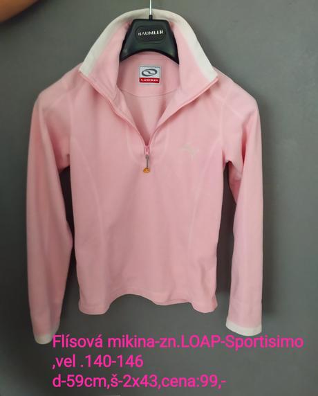 Flísová mikina-zn.loap,vel.140/146, loap,140