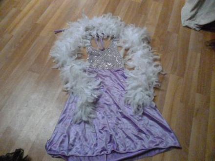 Karneval dospělý šaty vel.s, 