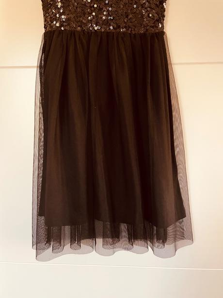 Šaty s flitry 8-10 let, h&m,140
