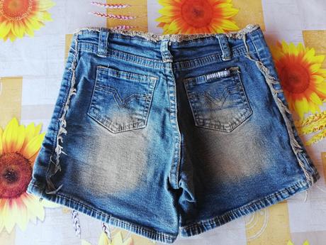 Šortky holčičí riflové., 110