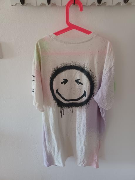 Maxi tričko oversize šaty, h&m,170