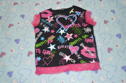 128 134 140 146 tričko, vestička na vrstvení, 140