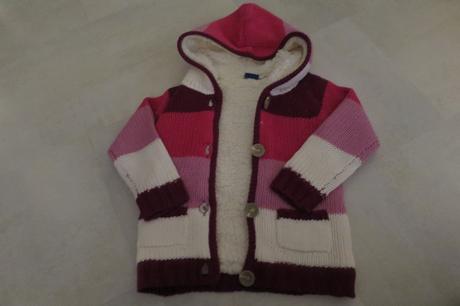 Huňatý svetřík - bundička, lupilu,98