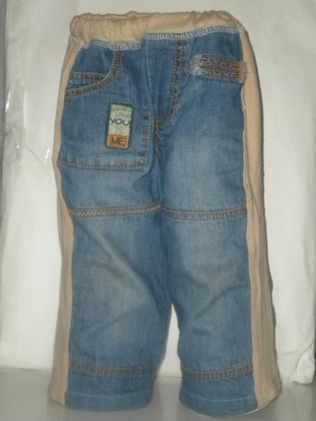 Superr pohodlné riflíky na gumu, 86