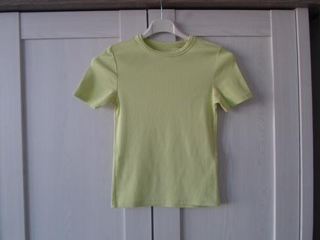 Limetkové tričko triko krátký rukáv, new yorker,xs