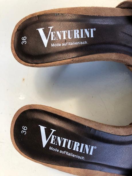 Pantofle hnede 36 venturini, 36