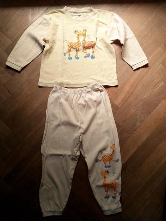 Pyžamo dvoudílné dlouhé 110, 110