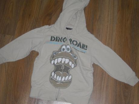 Mikina na zip s dinem, george,98